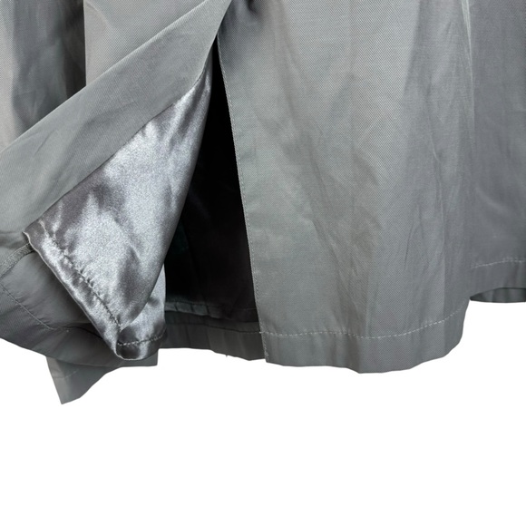 Vertigo Paris Jacket Ruffle Neckline Dusty Green Size Medium - Picture 10 of 11